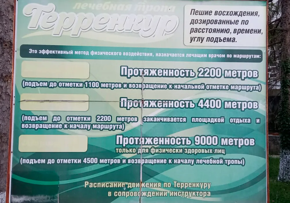 тропа здоровья