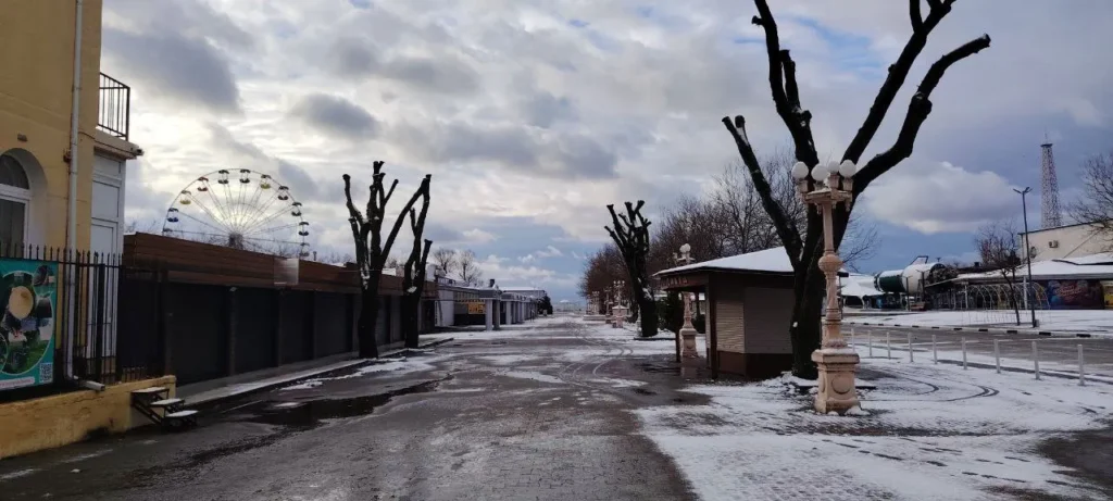 архипо осиповка зимой